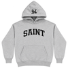 Saint Heavyweight Brushed Hoodie Silver League