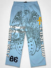 First Row Denim Club Eagle '86 Jogger Sky Blue