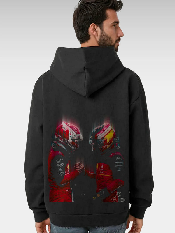 Ferrari Team 2024 Racing Hoodie Black