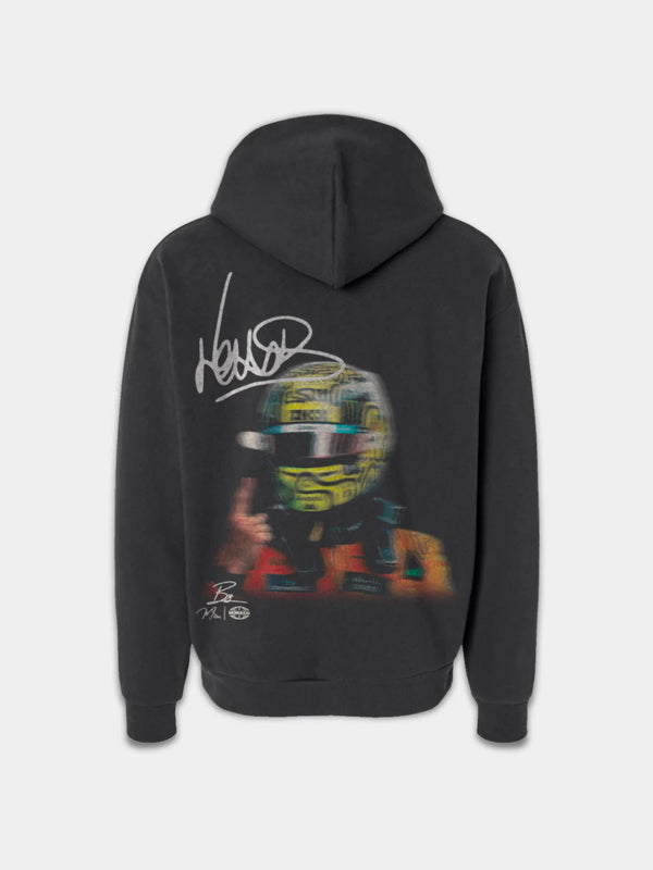 Norris Blur Hoodie Black
