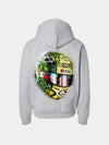 Norris Helmet Hoodie Heather Gray