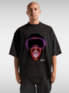Travis Scott Big Face Tee Black