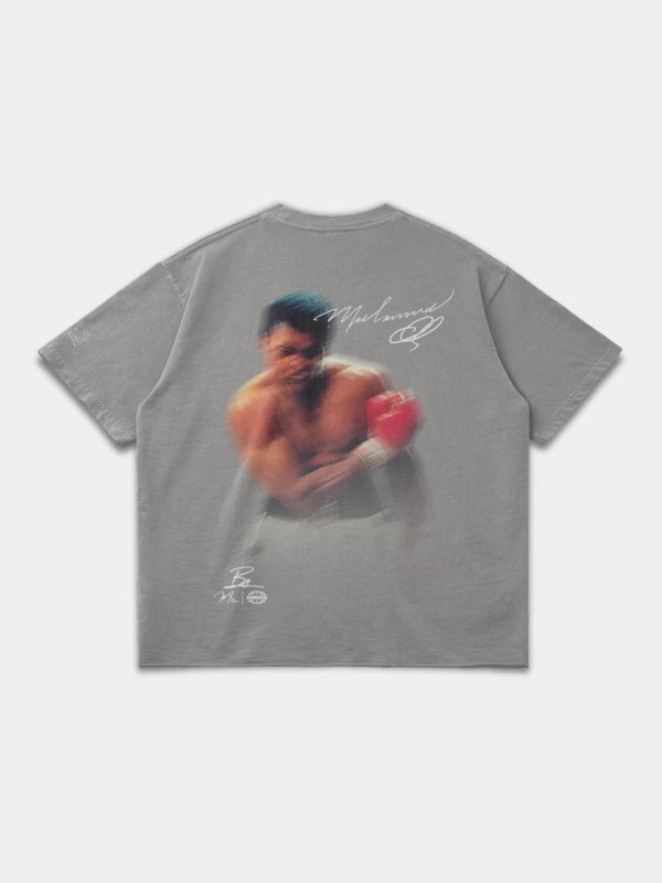 Ali Blur Tee Light Gray