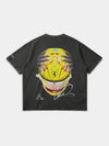 Lewis Hamilton Ferrari Helmet Tee Dark Gray