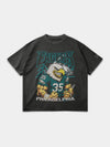 Eagles Cartoon Tee Dark Gray