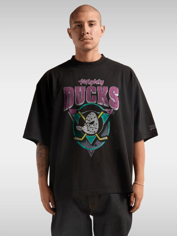 Anaheim Duck Vintage Tee White