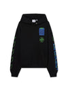 L/AB Off White Off Active Hoodie Black