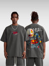Verstappen Blur Racing Tee Dark Gray