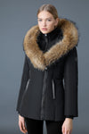 Adali-F Down Coat Natural Fur Signature Mackage Collar