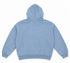 Saint Heavyweight Brushed Zip-Up Light Blue