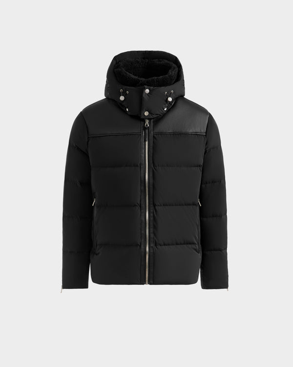 Baldwin 2-in-1 Convertible Quilted Down Parka and Vest