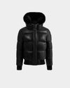 Rudsak Bond X Leather Down Bomber Black