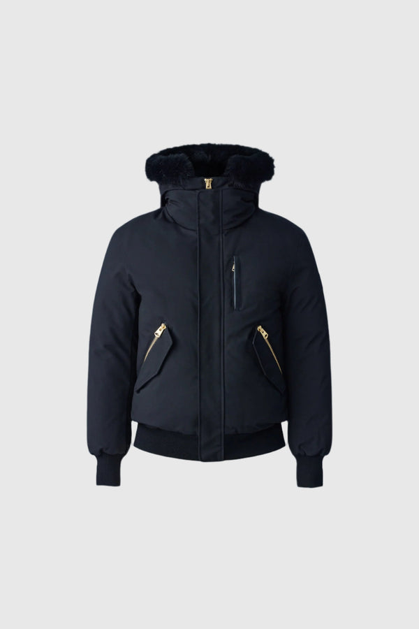 Dixon-BX 2-in-1 Nordic Tech Down Bomber Blue Fox Fur