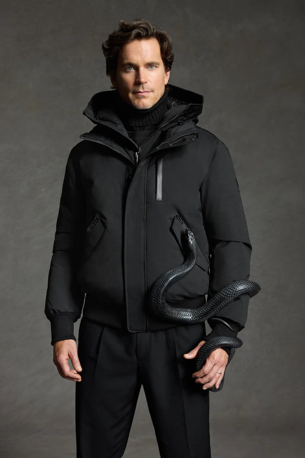 Dixon-NFR 2-in-1 Nordic Tech Down Bomber Hooded Bib Black