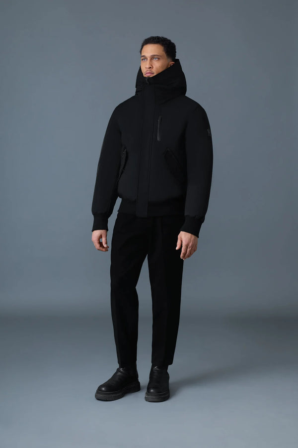 Dixon-NFR 2-in-1 Nordic Tech Down Bomber Hooded Bib Black