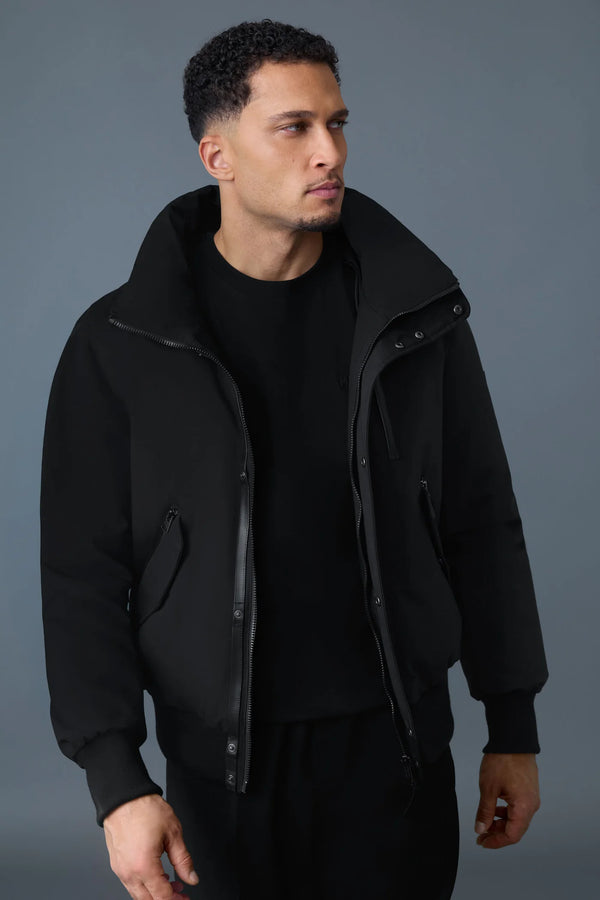 Dixon-NFR 2-in-1 Nordic Tech Down Bomber Hooded Bib Black