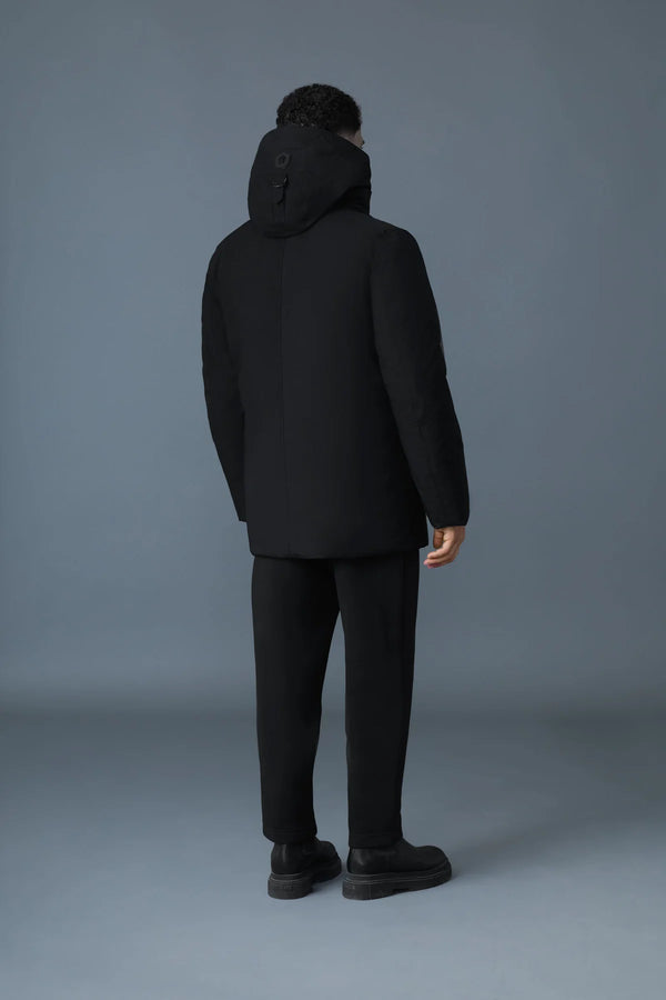 Edward-NFR 2-in-1 Down Coat Hooded Bib Black