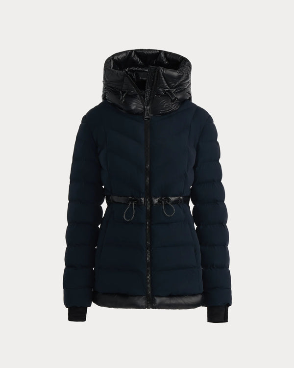 Everlong Lightweight Herringbone Quilted Puffer Jacket Midnight Blue