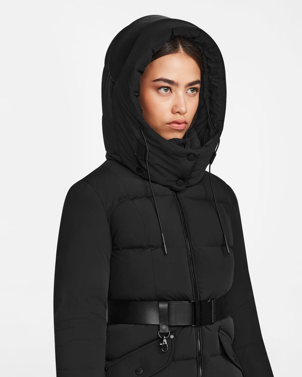 Cat Mid-Length Matte Down Puffer