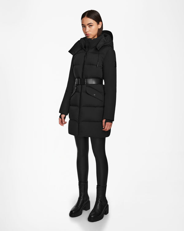 Cat Mid-Length Matte Down Puffer