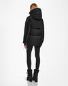 Loli Down Parka Faux Shearling Trim