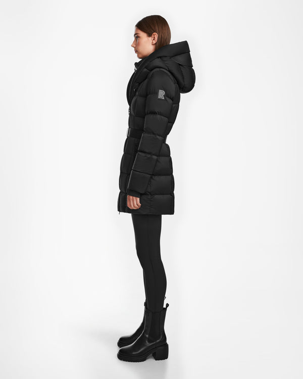 Taylor Quilted Matte Down Puffer Deep Hood