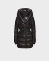 Taylor Quilted Shiny Down Puffer Deep Hood