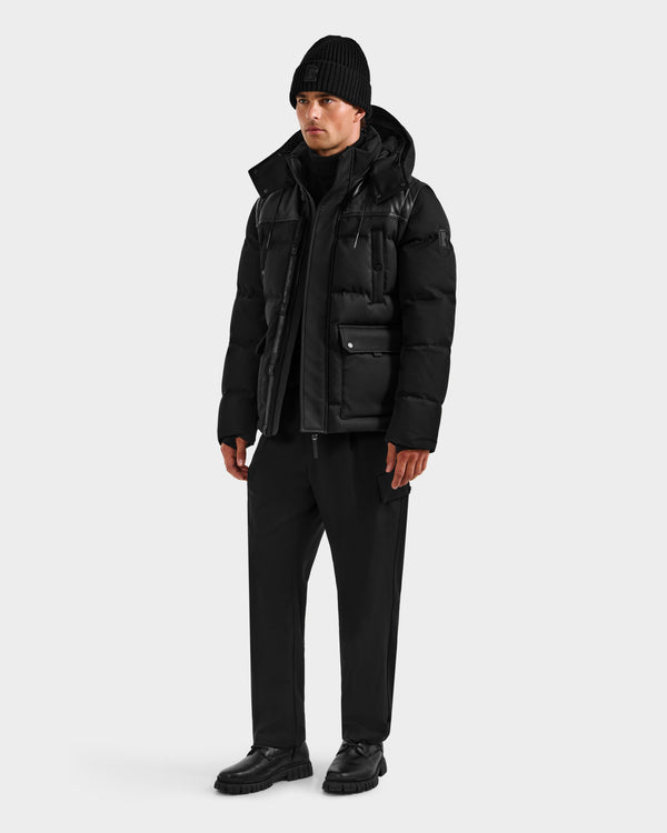 Baldwin 2-in-1 Convertible Quilted Down Parka and Vest