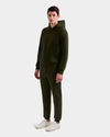 Rudsak Barry Unisex Logo Hoodie Dark Olive