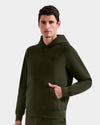Rudsak Barry Unisex Logo Hoodie Dark Olive