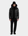 Rudsak Bond X Leather Down Bomber Black