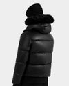 Rudsak Bond X Leather Down Bomber Black