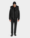 Rudsak Jerome Down Bomber Removable Faux Fur Black