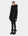 Rudsak Joelle Mid Length Down Puffer Jacket Black