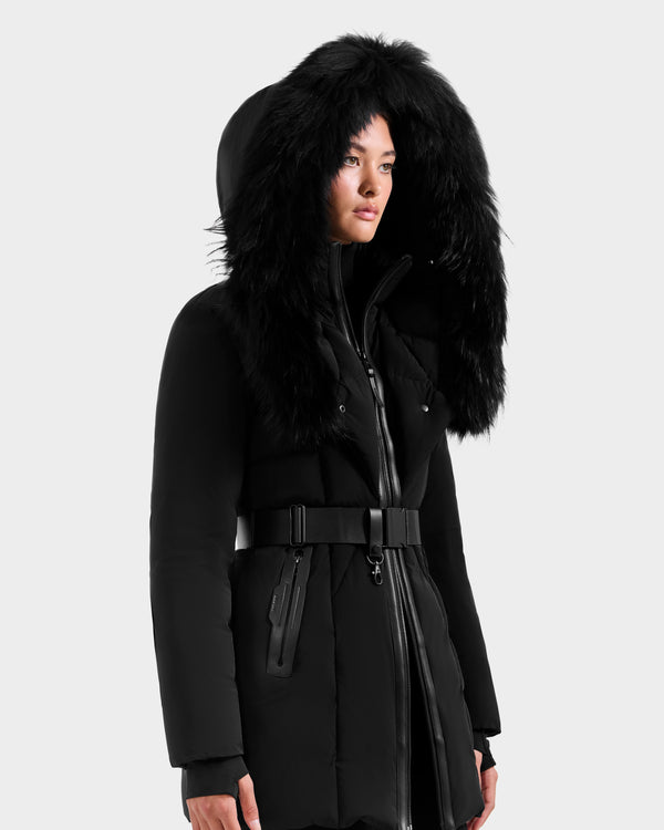 Moda Signature Down Puffer Black