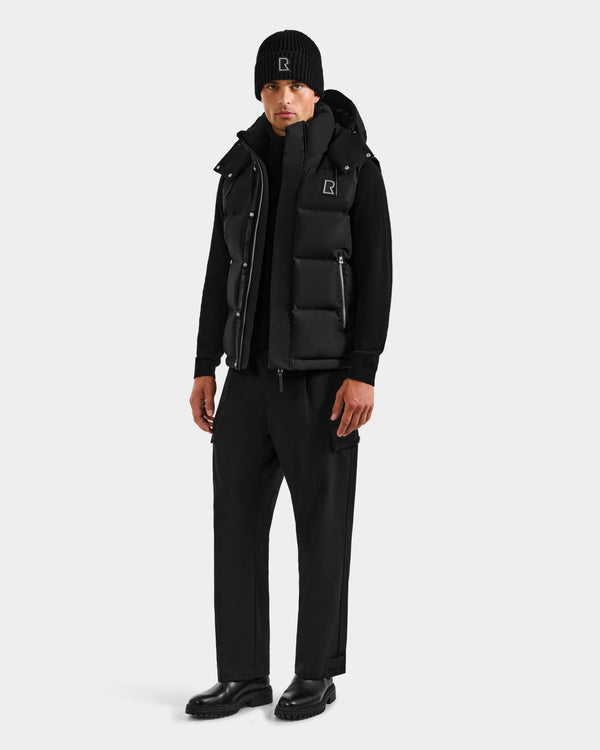 Rudsak Ren H Down Puffer Vest Black