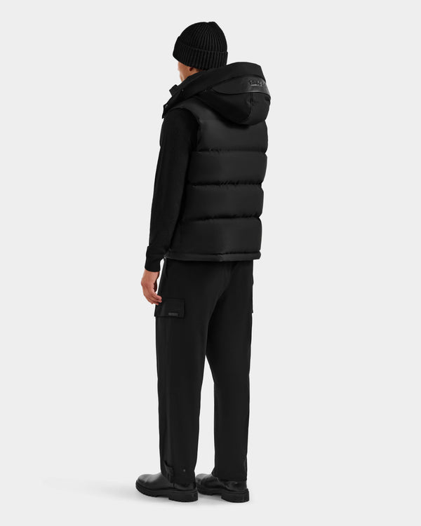 Rudsak Ren H Down Puffer Vest Black
