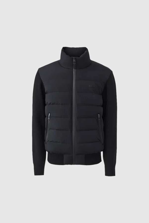 Haney-City Hybrid Light Down Jacket Black