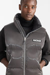 Kane-GLO High Gloss Down Vest Carbon