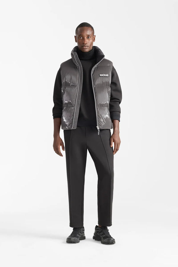 Kane-GLO High Gloss Down Vest Carbon