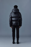 Kent-Z Lustrous Down Jacket Hood Black