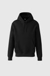 Kolton Double-Face Jersey Logo Hoodie Black
