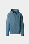 Kolton Double-Face Jersey Logo Hoodie Provincial Blue