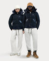 Megeve Unisex 2-in-1 Relaxed Fit Puffer Jacket Midnight Blue