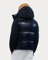 Megeve Unisex 2-in-1 Relaxed Fit Puffer Jacket Midnight Blue