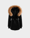 Moda Signature Down Puffer Natural Fur