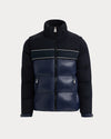 Pleynet 2-in-1 Puffer Jacket Removable Sleeves Midnight Blue