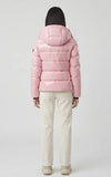 Madalyn-GLO High Gloss Down Jacket Removable Hood Soft Pink