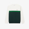 Lacoste Colour-Block Fleece Sweatshirt Green