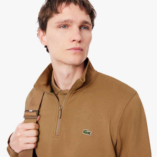 Lacoste Men's Zip-Up Fleece Sweatshirt